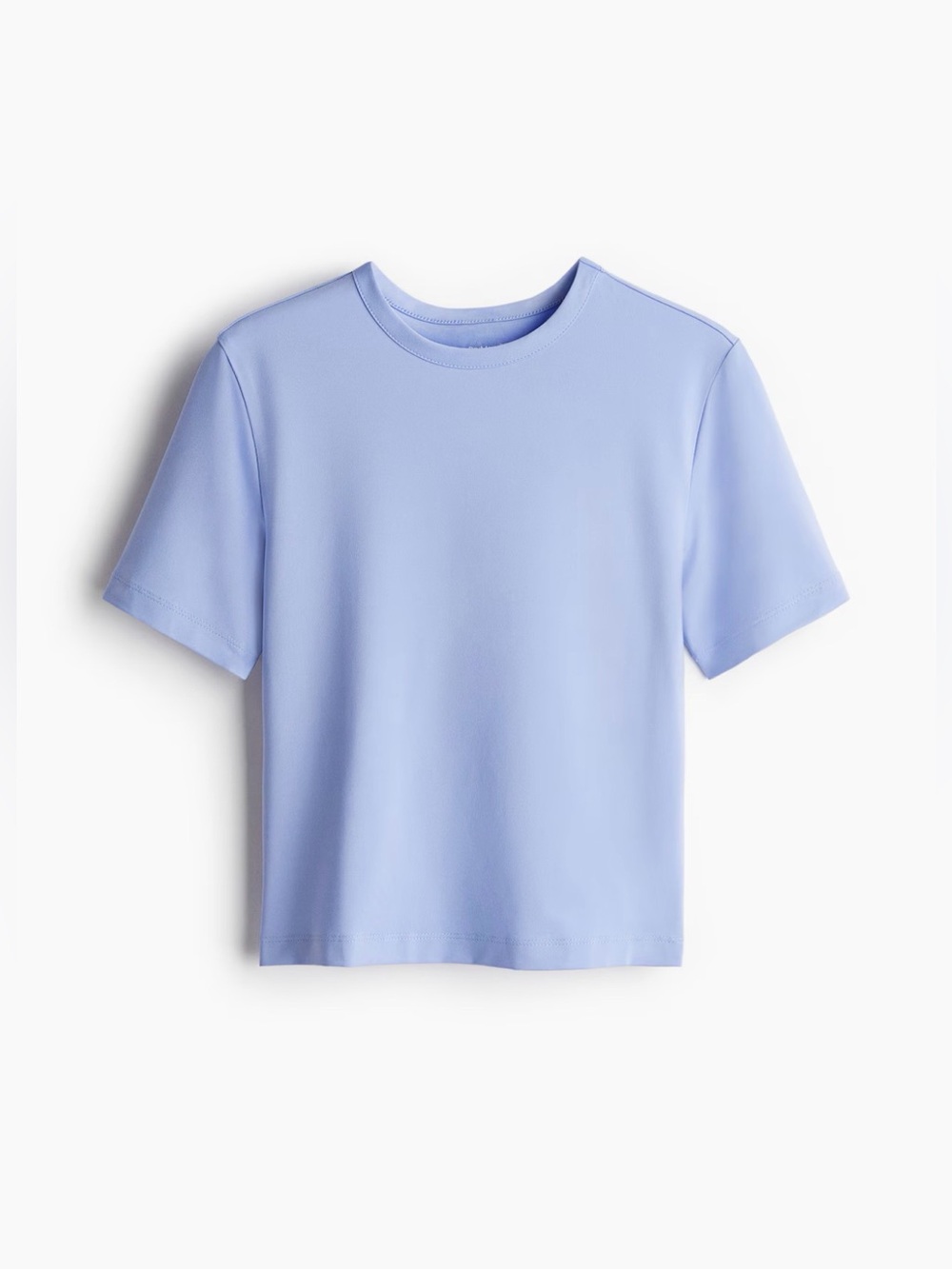 H&M blue drymove crop top size M